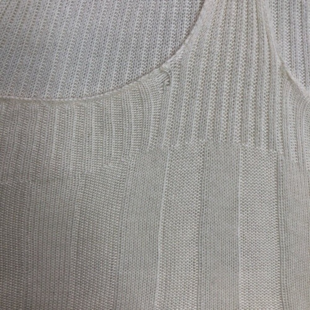 Free People Intimately Creme Ribbed Knit Racerback Tank Top - Picture 5 of 5